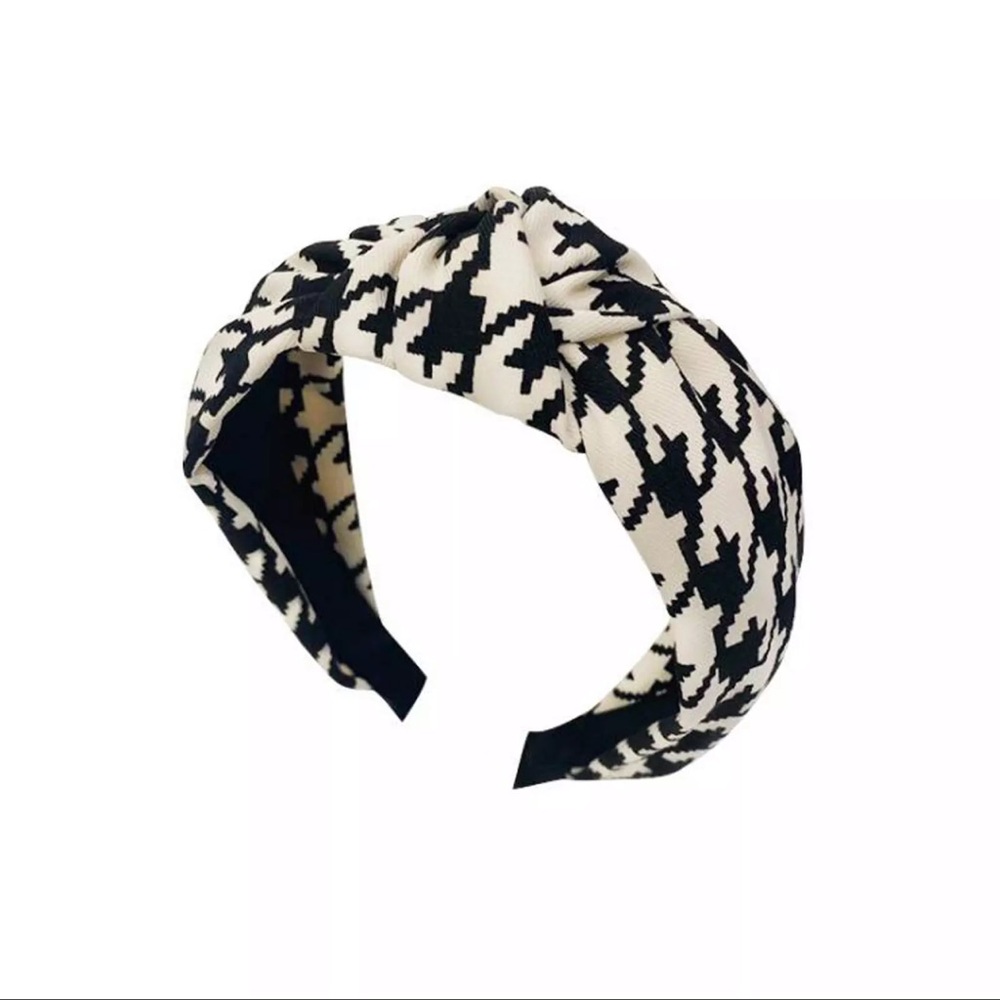 Houndstooth Headband 🖤🖤 - Picture 3 of 3